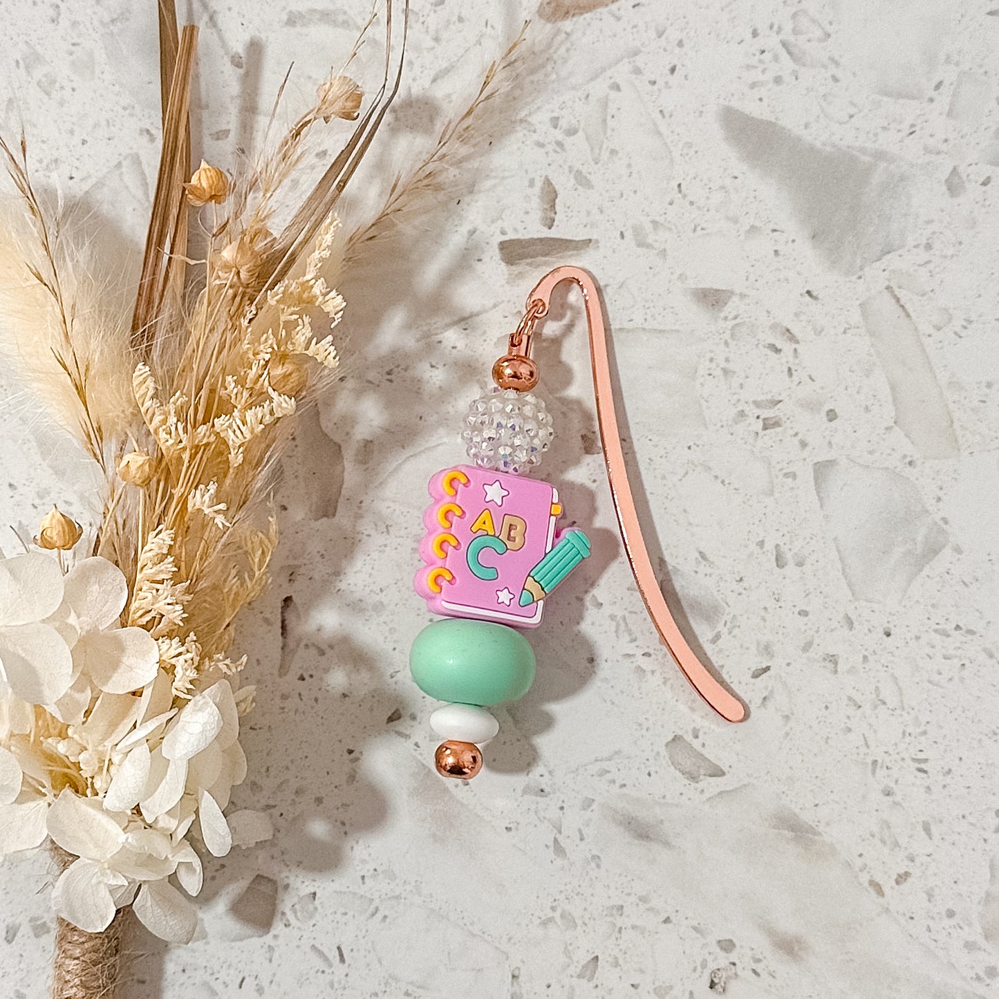 Silicone Bead Book Mark | ABC Mint
