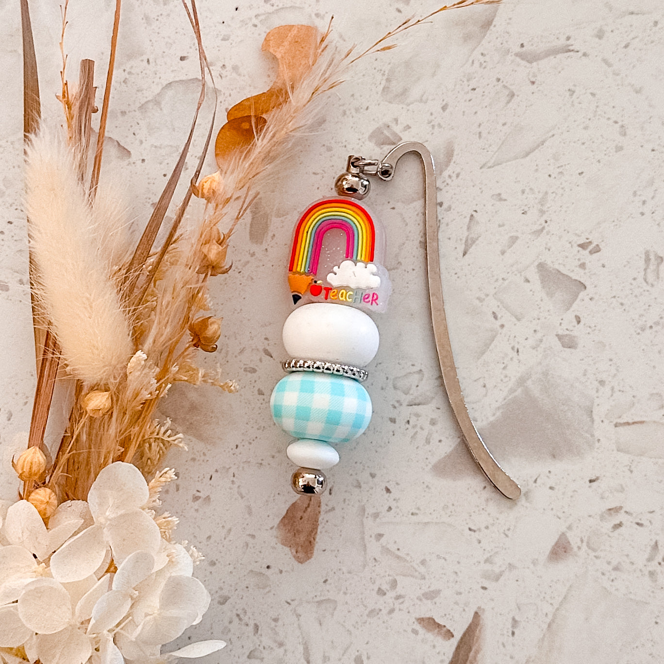 Silicone Bead Book Mark | Teacher