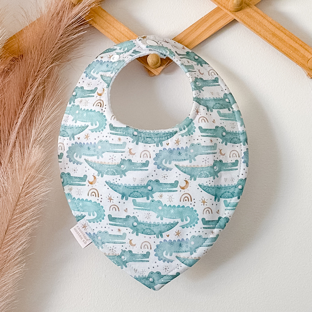 Boho Croc Bibs
