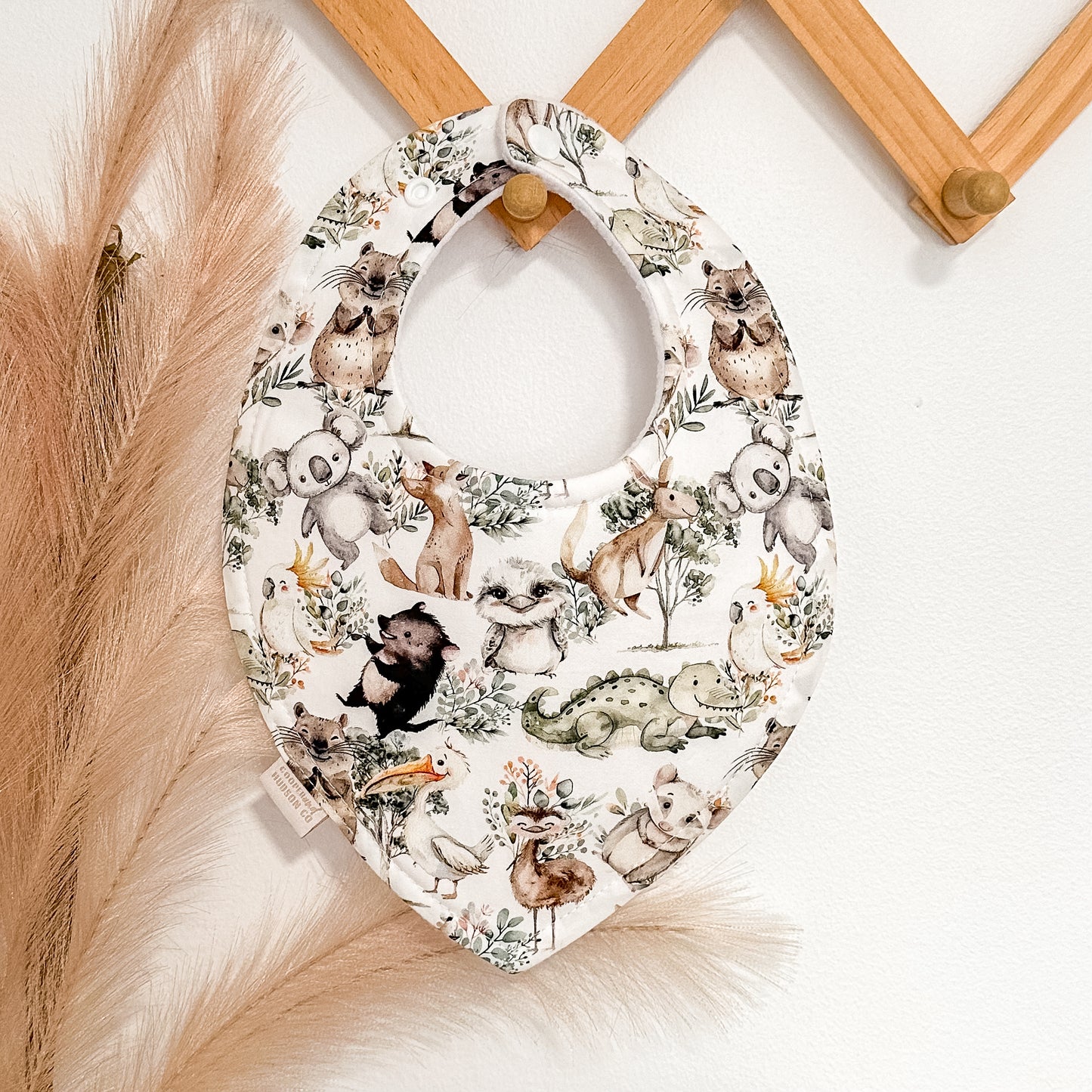 Cute Aussie Animal Bibs | Foliage