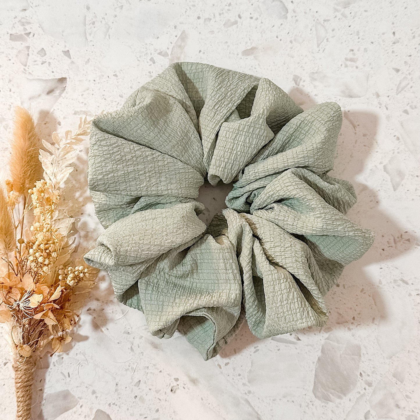 Mega Scrunchies | Crepe | Sage
