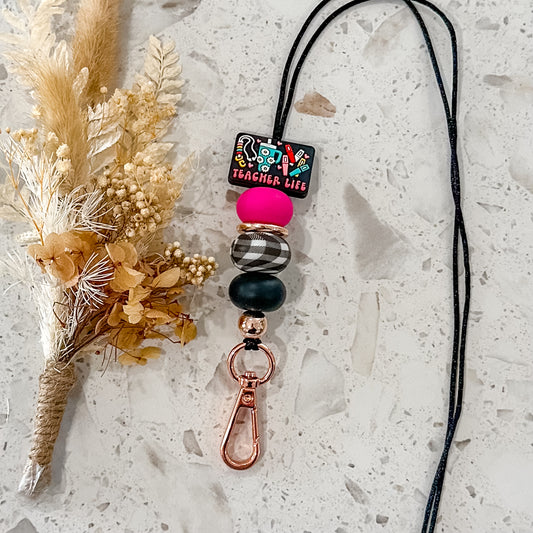 Teacher Life Lanyard