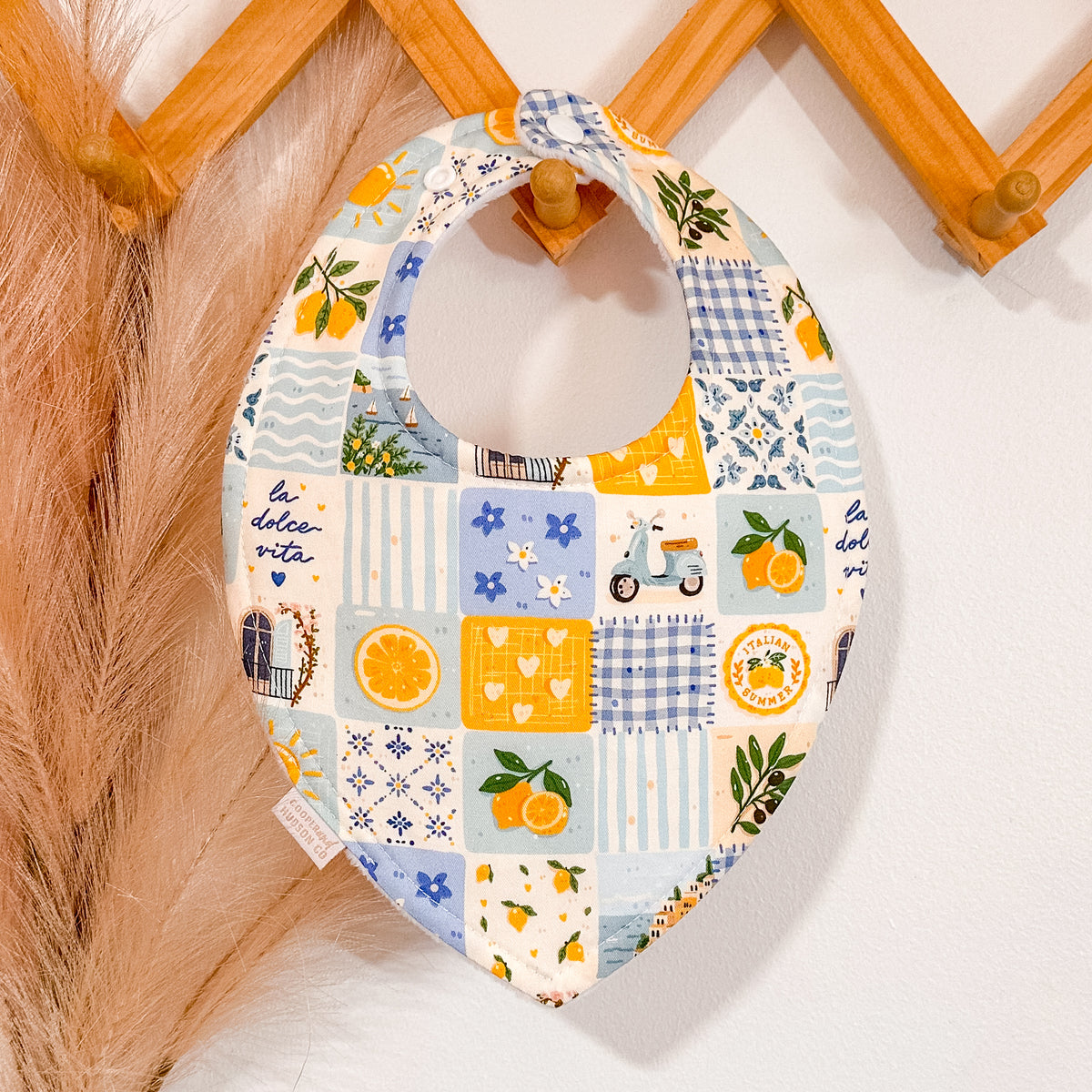 Lemon Bibs | Blue