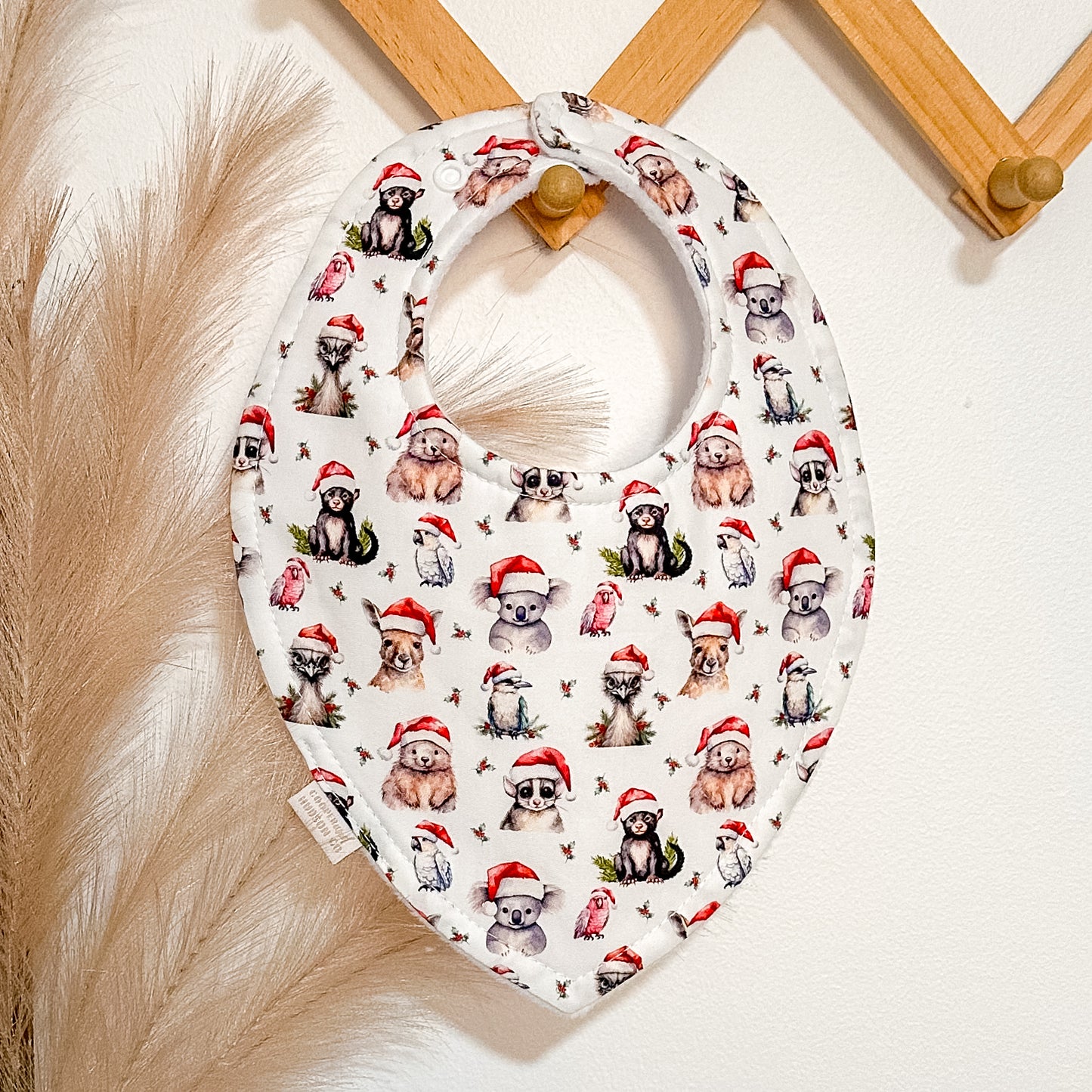 Mini Aussie Animal Christmas Bibs