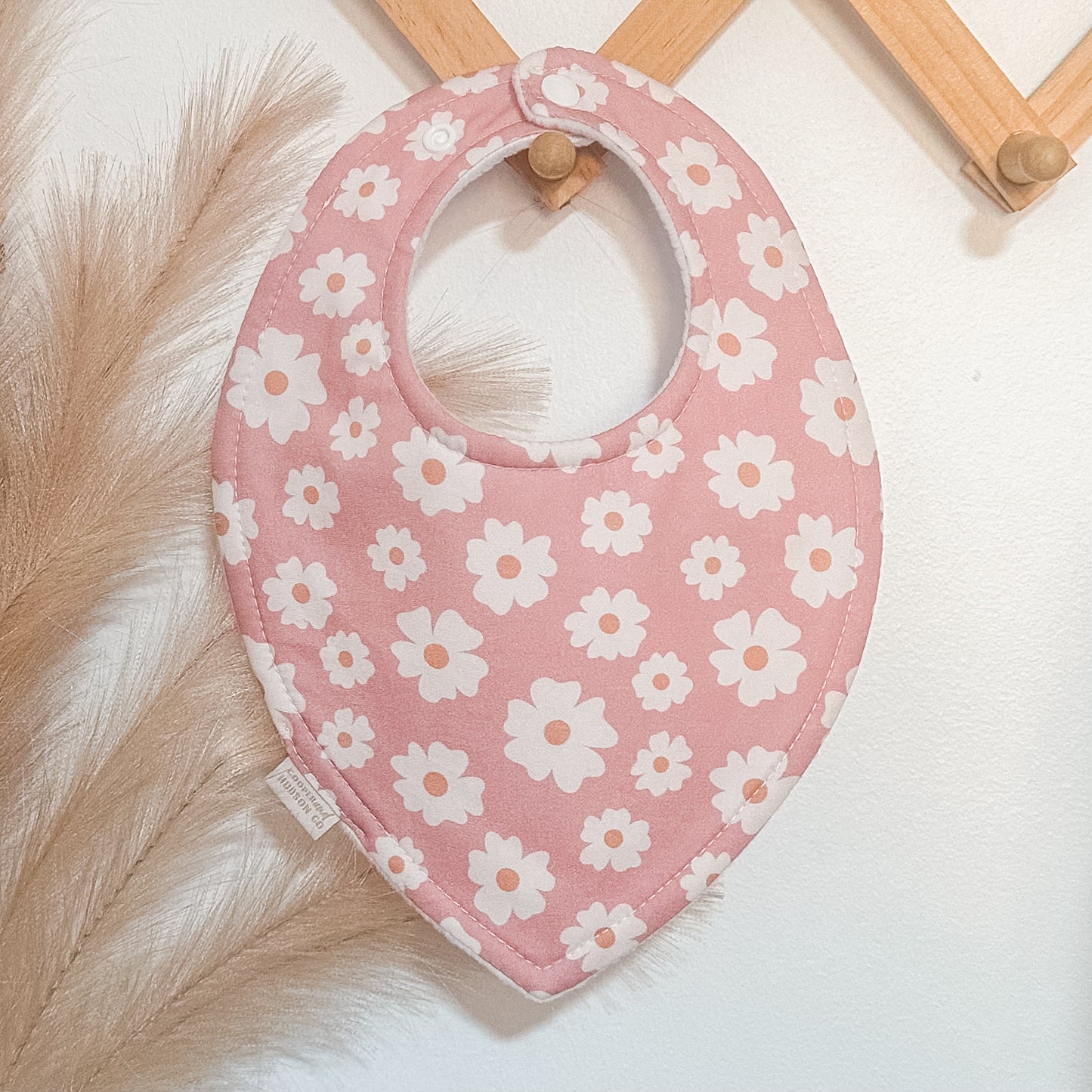 Floral Bibs | Pink