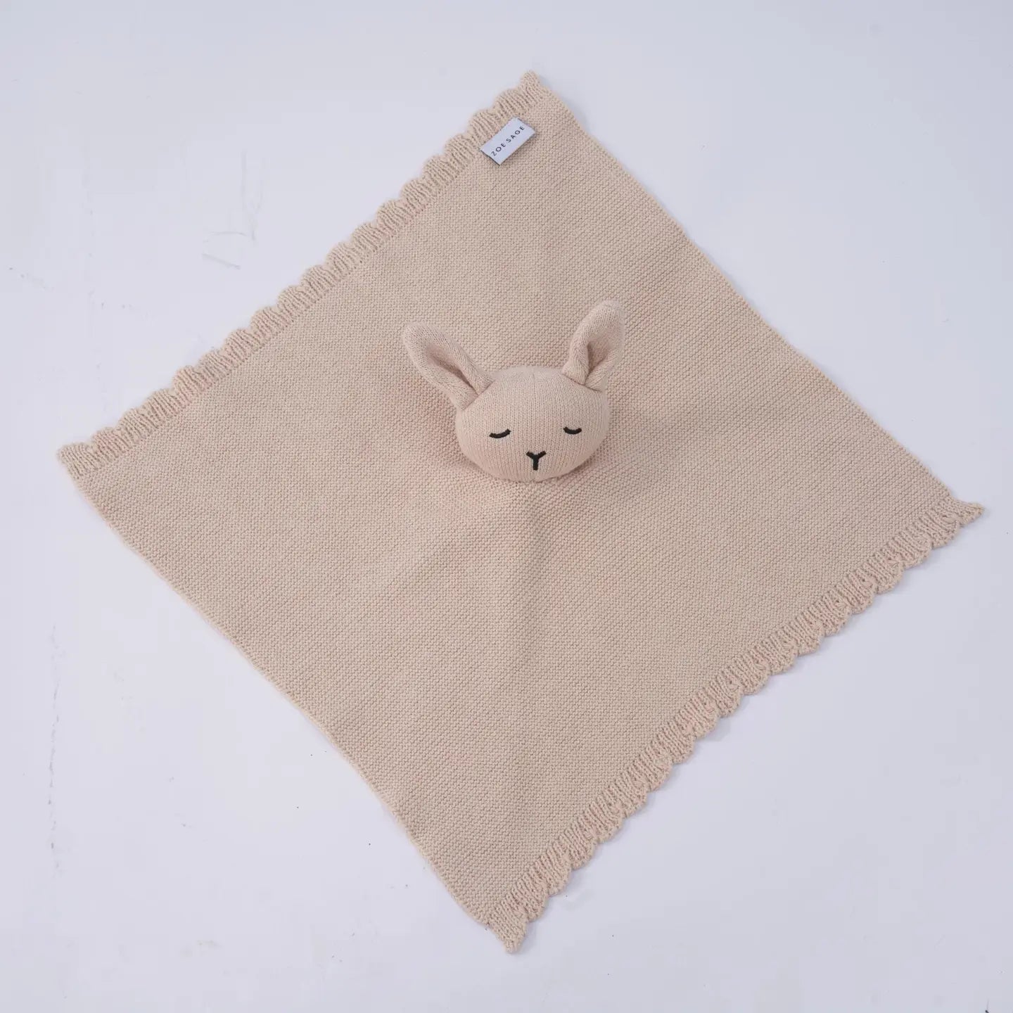 Knitted Lovey Comforter - Merino