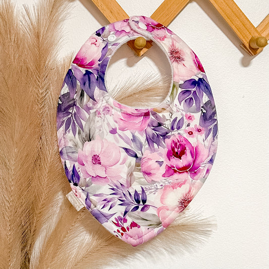 Claire Floral Bibs