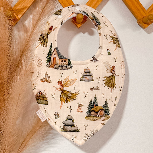 Fairy Garden Bibs | Greens