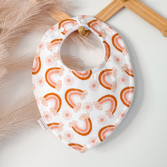 Boho Rainbow Bibs