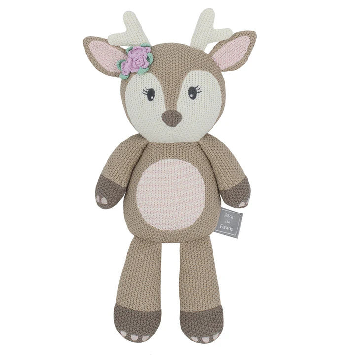 Knitted Toy - Ava the Fawn