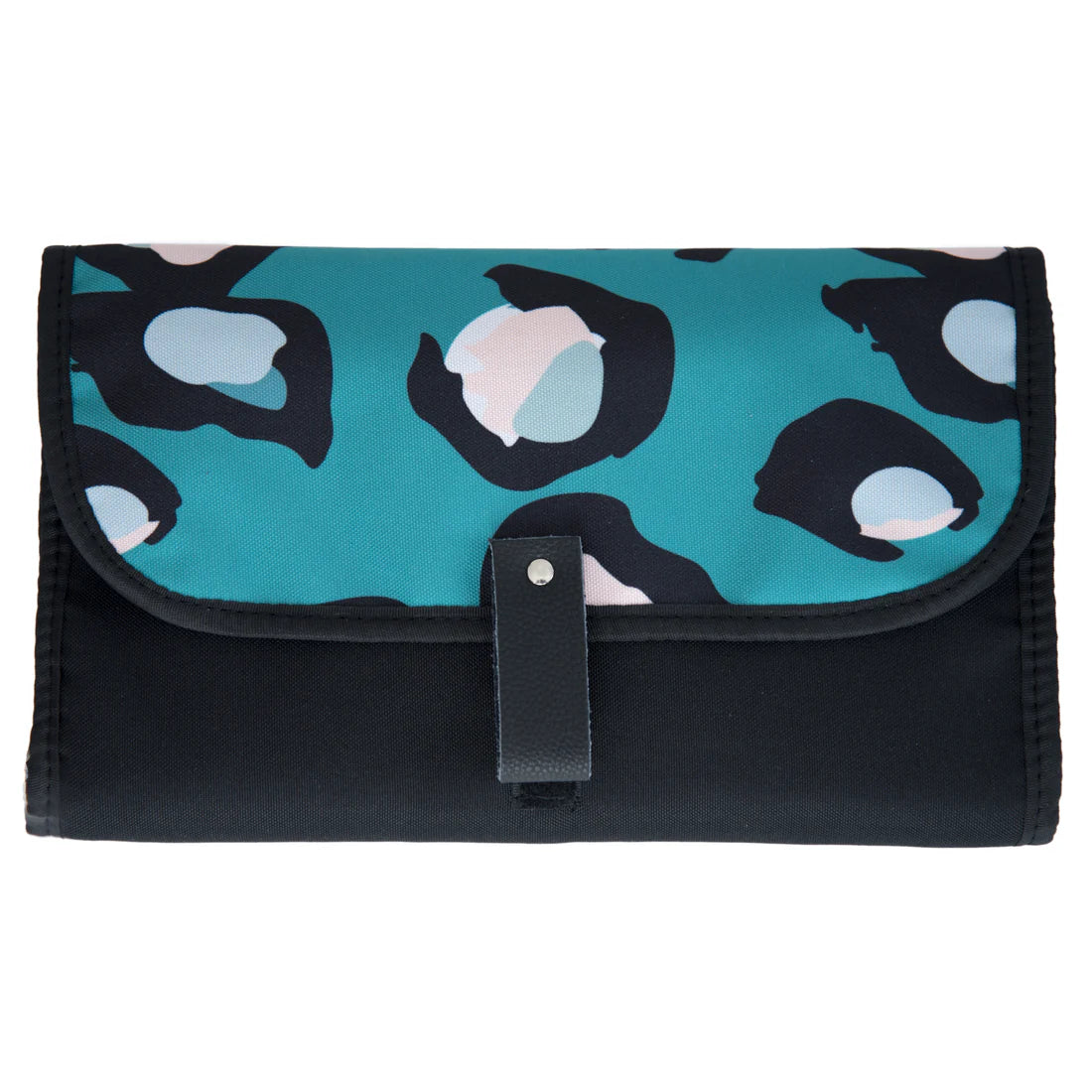 Nappy Baby Change Mat Travel Clutch | Green Envy