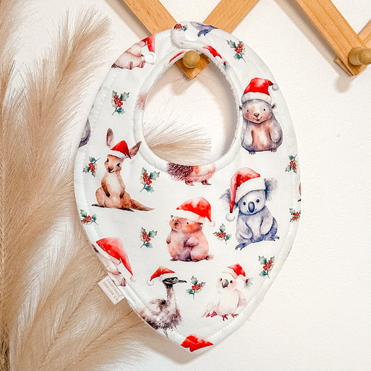 Aussie Animal Christmas Bibs