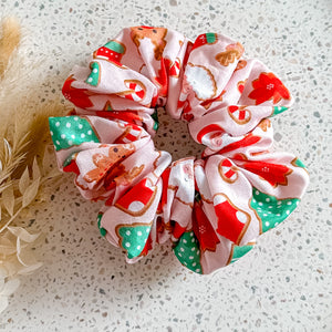 Christmas Cookie Luxe Scrunchies