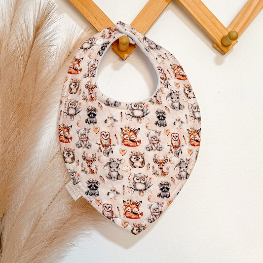 Mini Woodland Animal Bibs