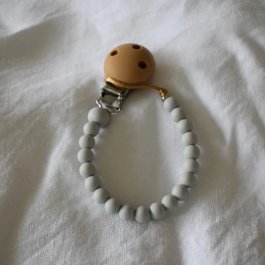 Silicone Dummy Clip | Pale Grey