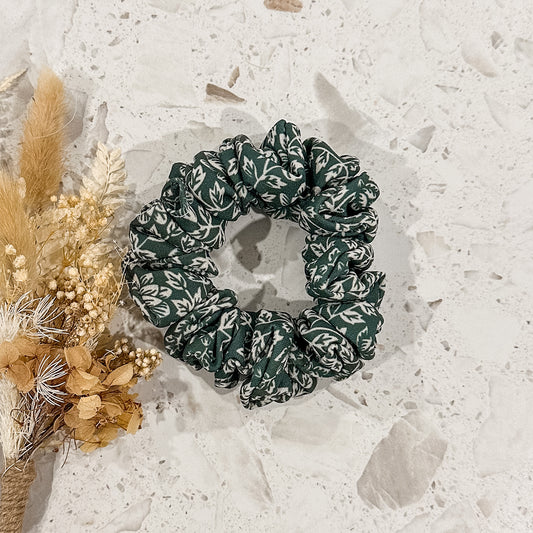 Mini Scrunchies | Foliage Green