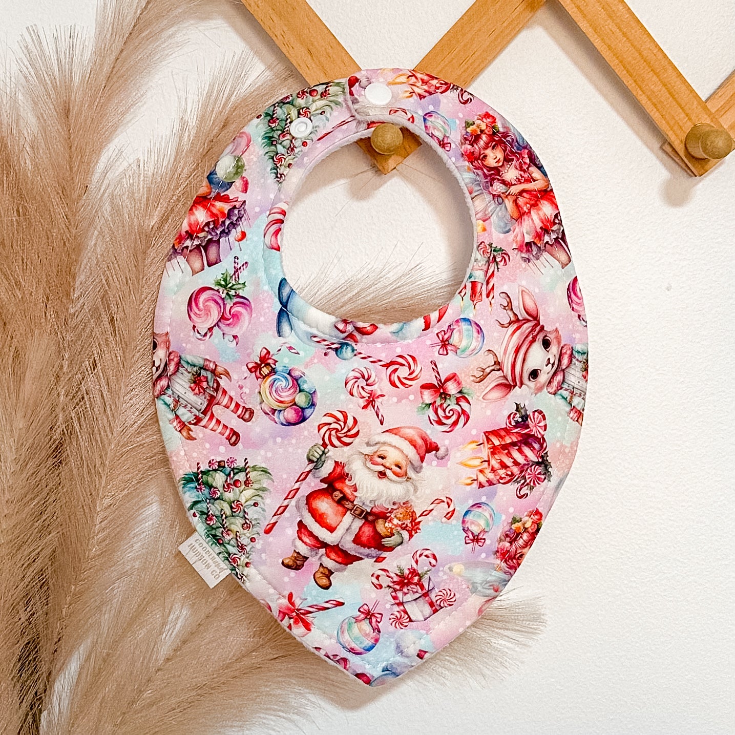 Candy Christmas Bibs