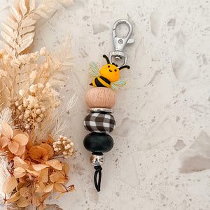 Cute Bee Keyring