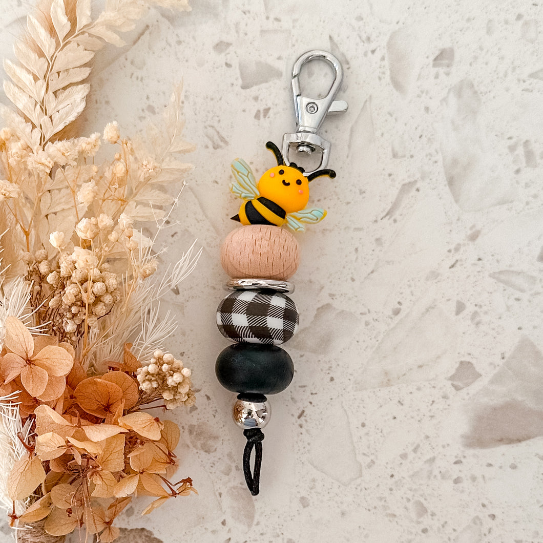 Cute Bee Keyring