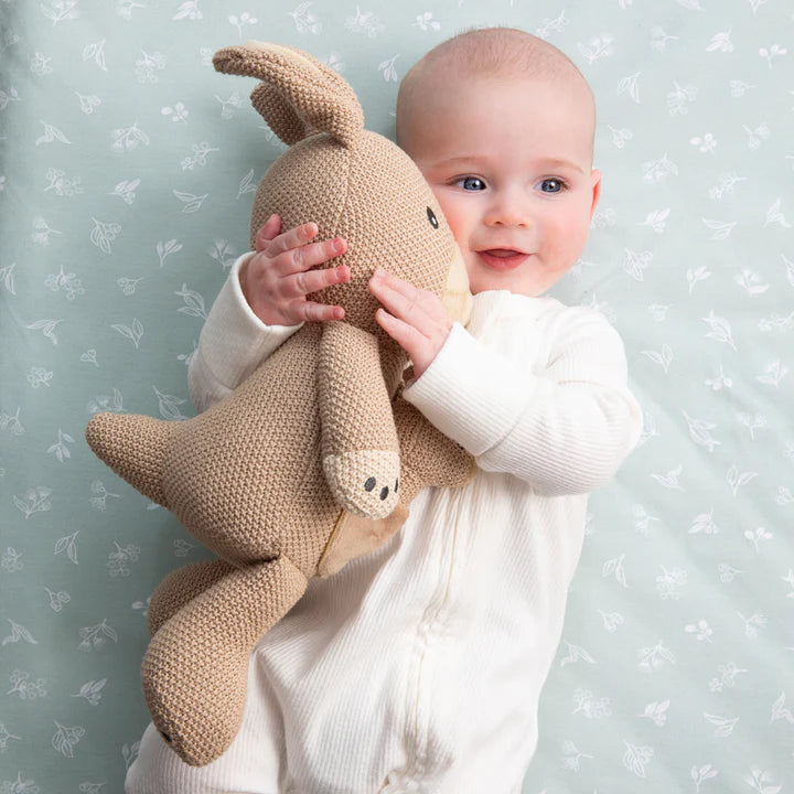 Knitted Toy - Kylie the Kangaroo
