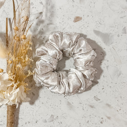 Mini Satin Scrunchies | Lace