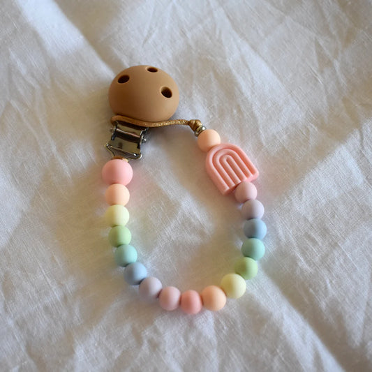 Arch Dummy Clip | Pastel Rainbow