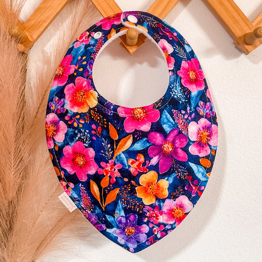 Tessa Floral Bibs