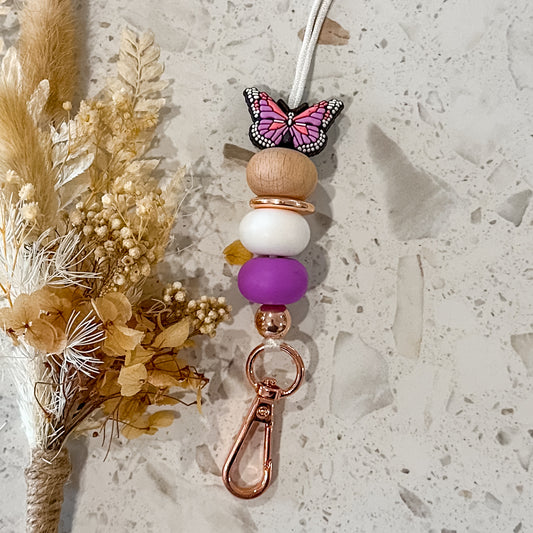 Butterfly Lanyard | Purple
