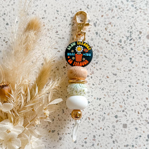 Grow through what you go through Keyring