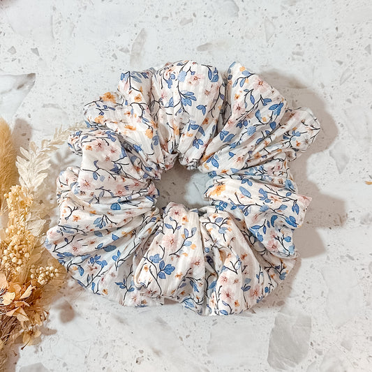 Mega Scrunchies | Stripe Floral