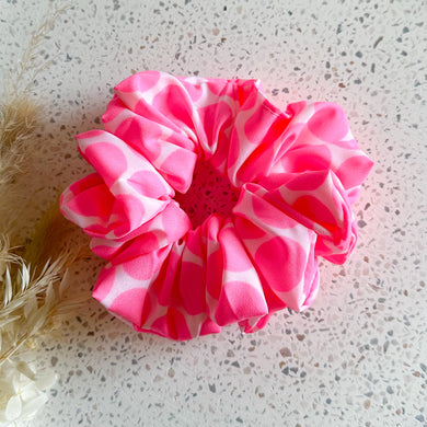 Luxe Neon Scrunchies | Pink