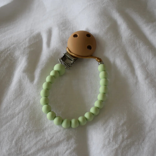 Silicone Dummy Clip | Pistachio