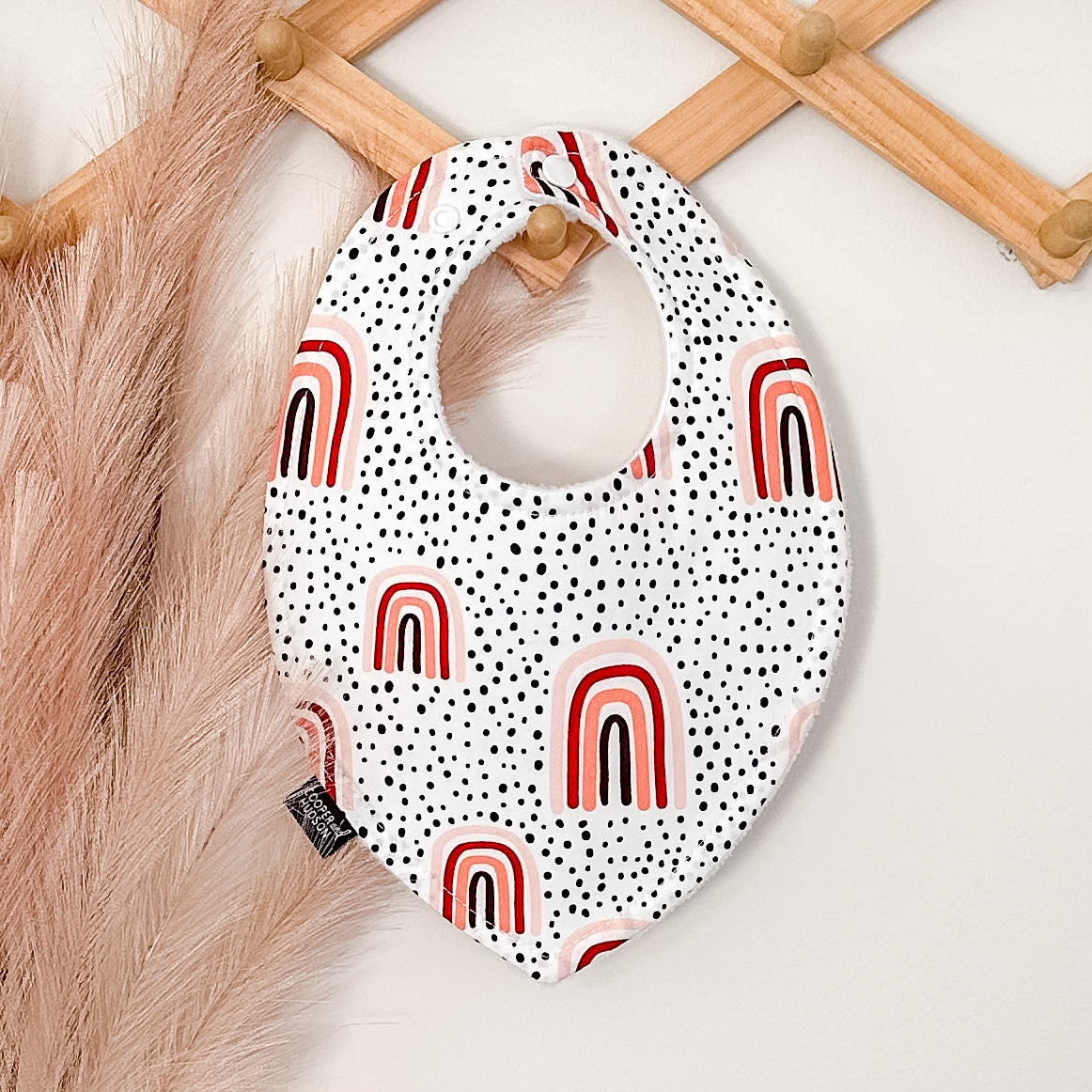 Spotty Rainbow Bibs