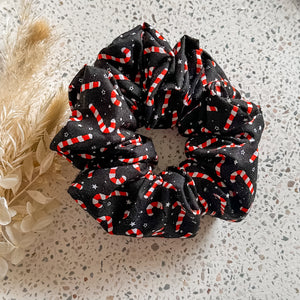 Candy Cane Luxe Scrunchies
