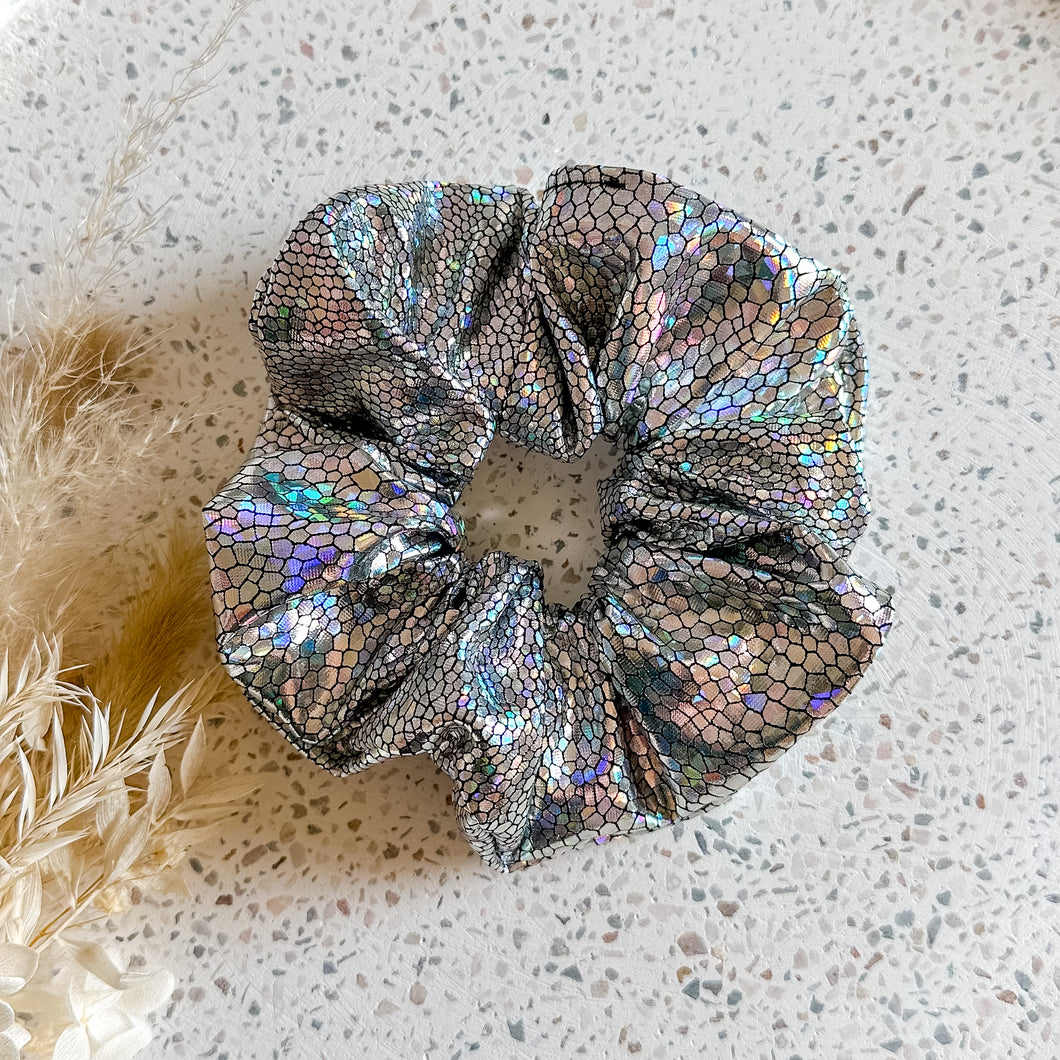 Luxe Scrunchies | Holographic Foil