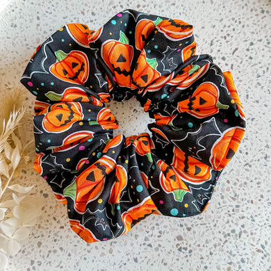 Mega Halloween Scrunchies | Orange Pumpkins