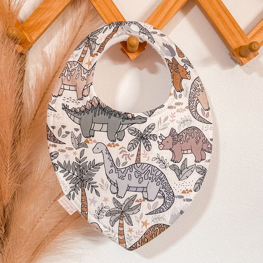 Dino Bibs | Neutral