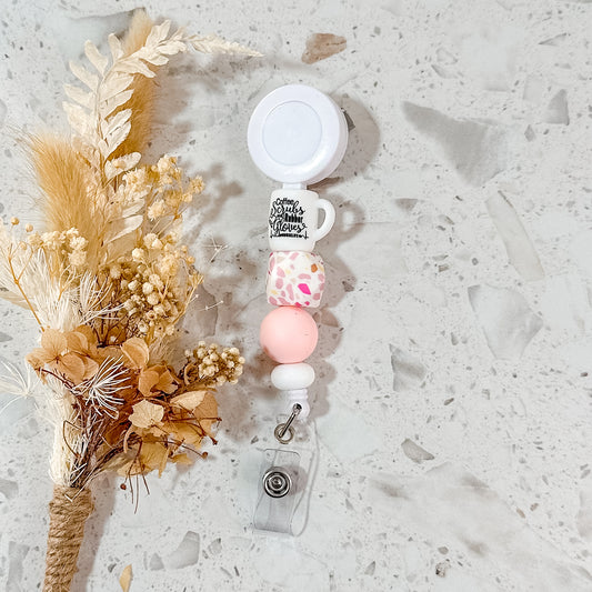 Mug Badge Reel | Pink