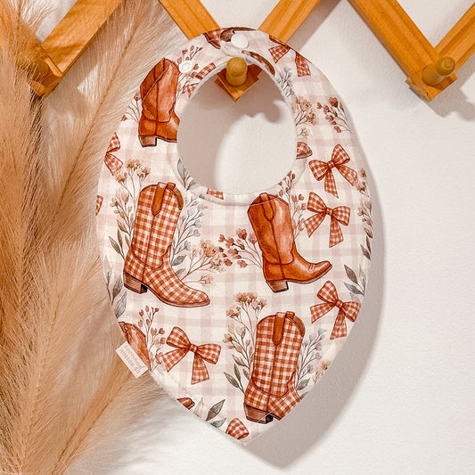 Western Boots & Bow Bibs