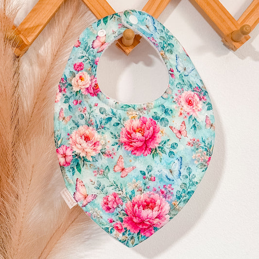 Alayah Floral Bibs