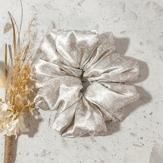 Mega Satin Scrunchies | Lace