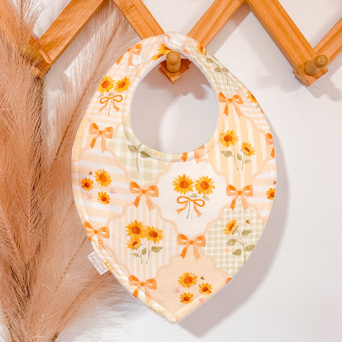 Sweet Sunflower Bibs