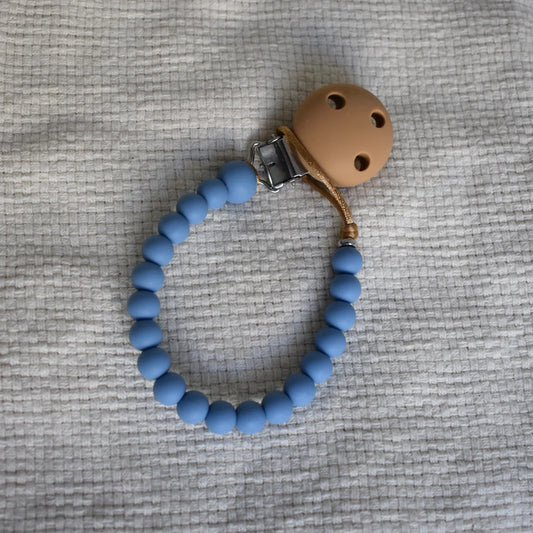 Silicone Dummy Clip | Powder Blue
