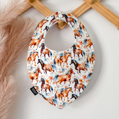 Floral Horse Bibs