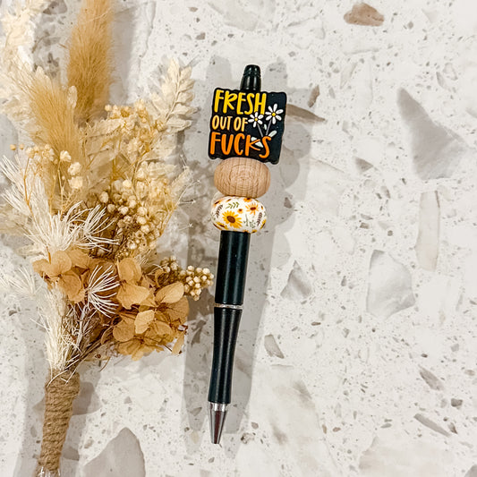 Fresh out of F Pen | Floral
