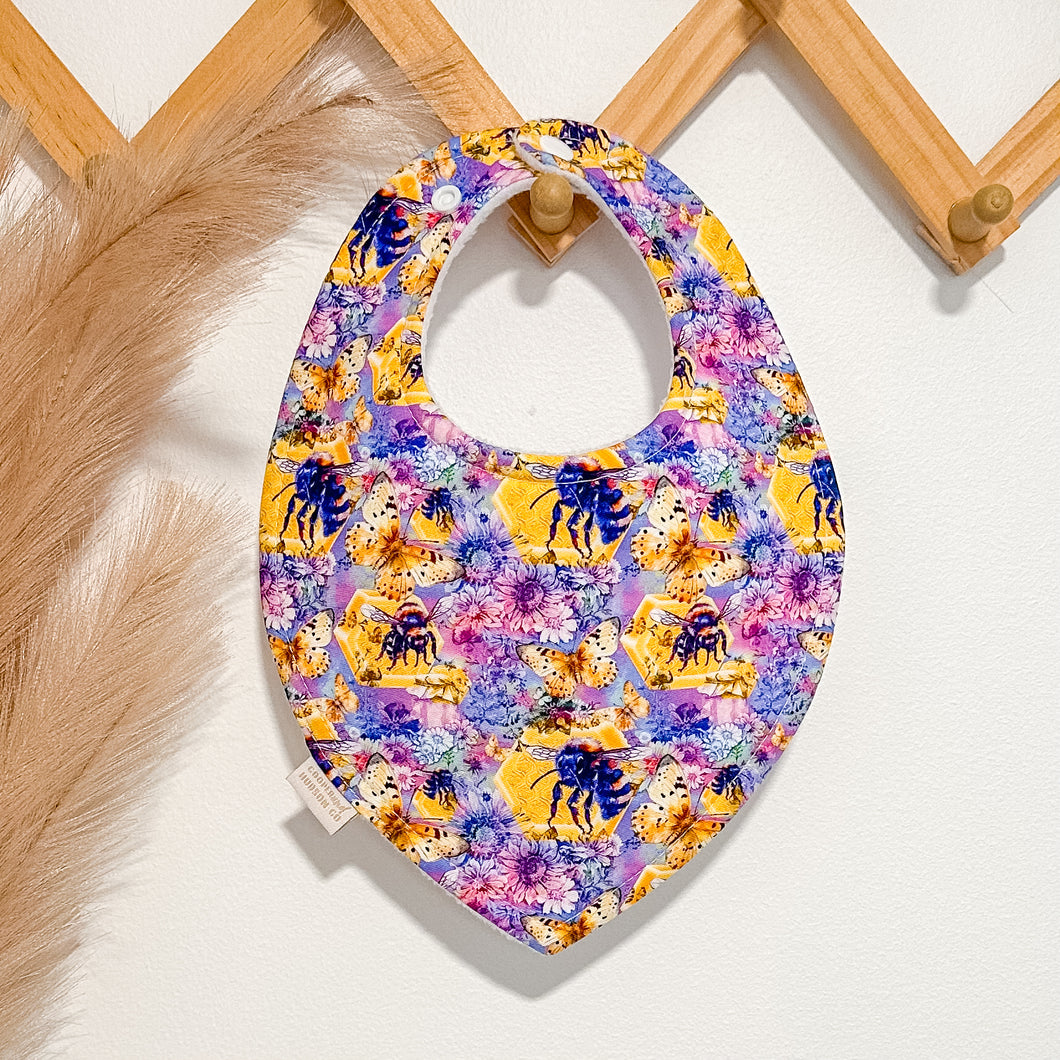 Bee Bibs | Purple