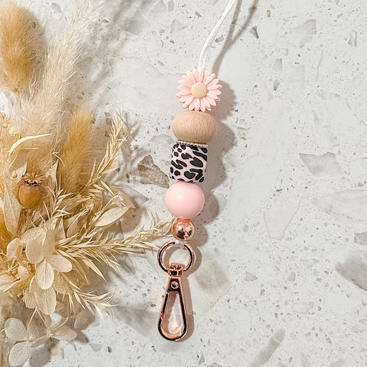 Daisy Lanyard | Baby Pink Hex