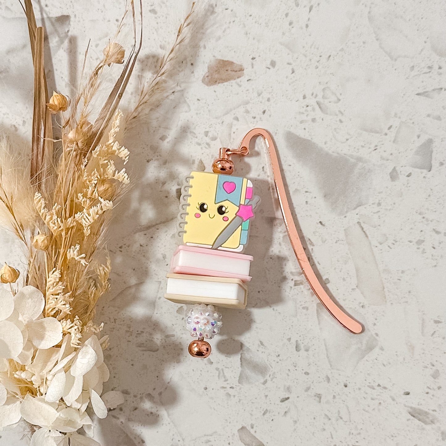 Silicone Bead Book Mark | Cute Books