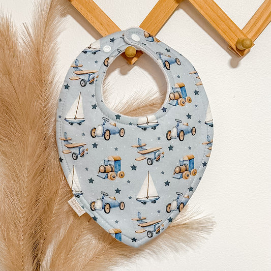 Blue Toy Bibs