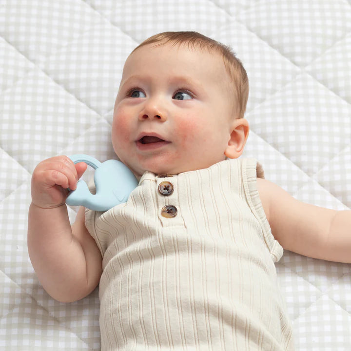 2 Pack Silicone Teether - Whale & Cloud